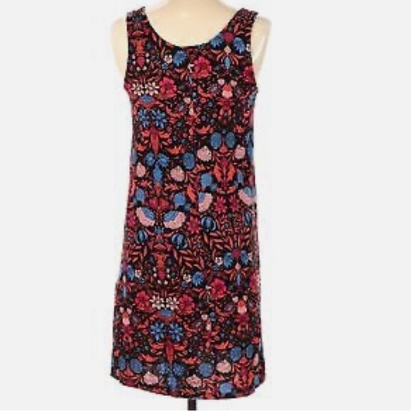 H&M sleeveless floral shift dress size medium - Picture 5 of 7